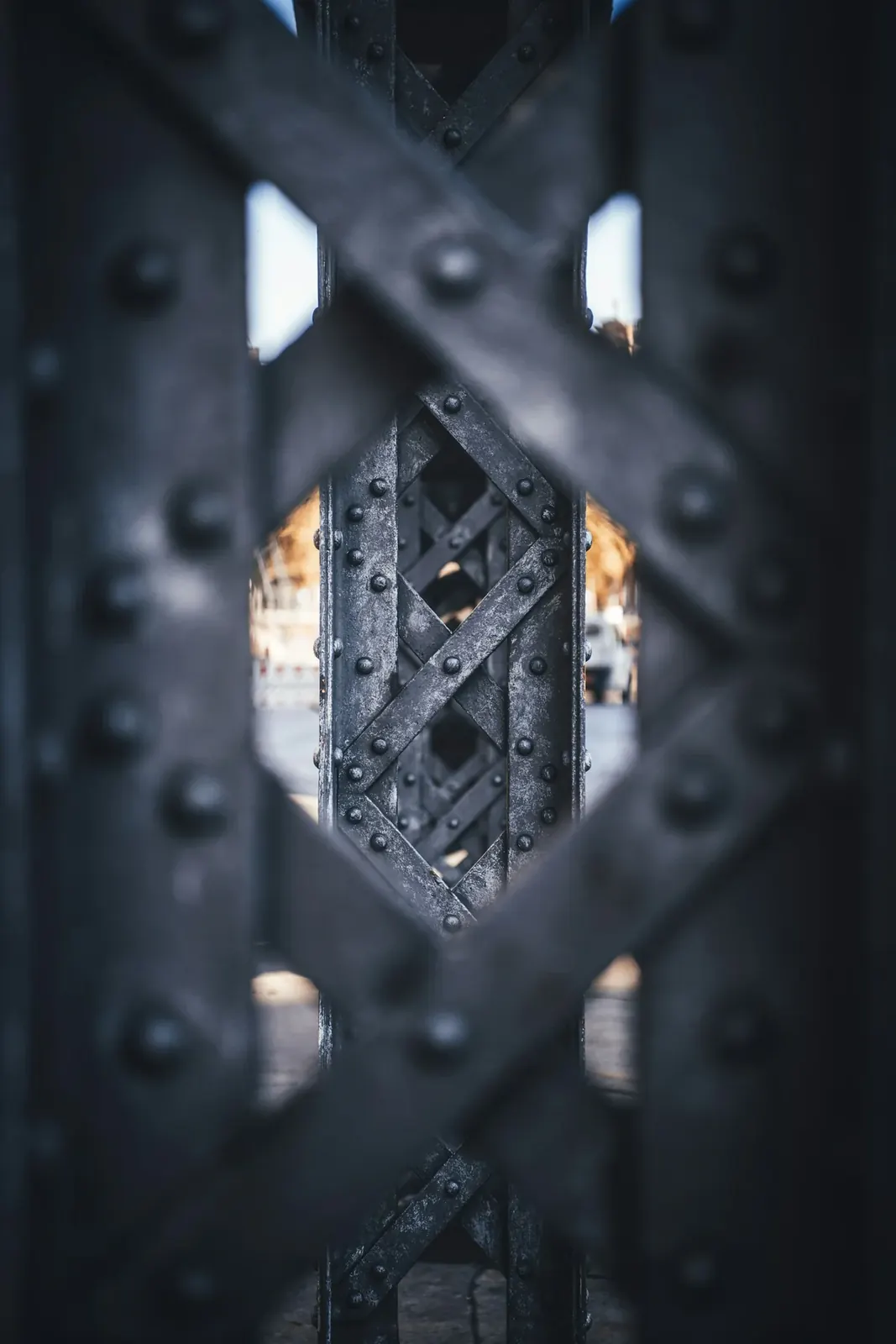 Gate Access Control & Keypad Installation Louisville, KY, close up of modern metal gate structure